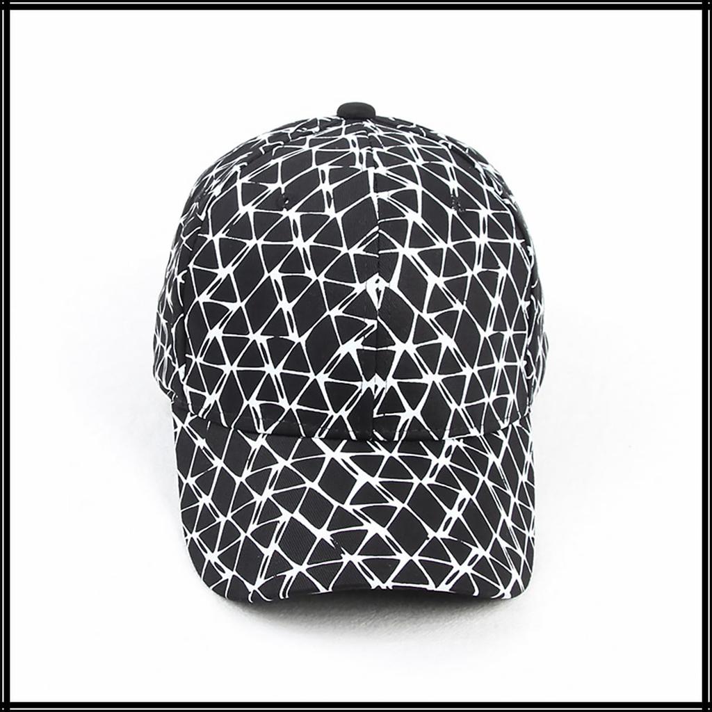 White Fang Hut Kappe Dreieck Kariert Outdoor Lässig Mode Männer Frauen CZ441 (Schwarz)