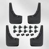 Mud Flaps Mud Guards Replacement for 2025-2025 1500 Front Mudflap and Rear Mudguard No Drilling Required 4pc Set