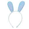 Bunny Ear Headbands Glitter Shiny Long Ears Hairband Rabbit Headband Shiny Glitter Hair Hoops for Women and Girls