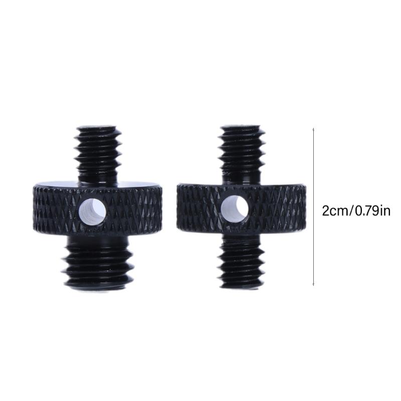 1/4 to 3/8Inch 1/4 to 1/4 Camera Conversion Screw Male To Male Adapter Screw Photography Accessory Camera Screw