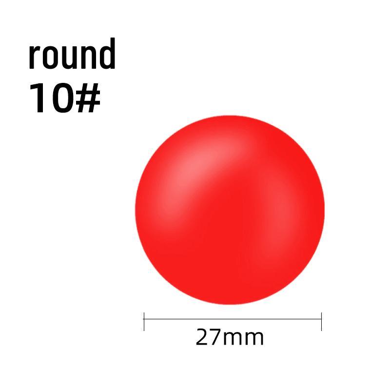 Silicone Olive-Shaped Fluorescent Fishing Float Tail Magnifier Bean