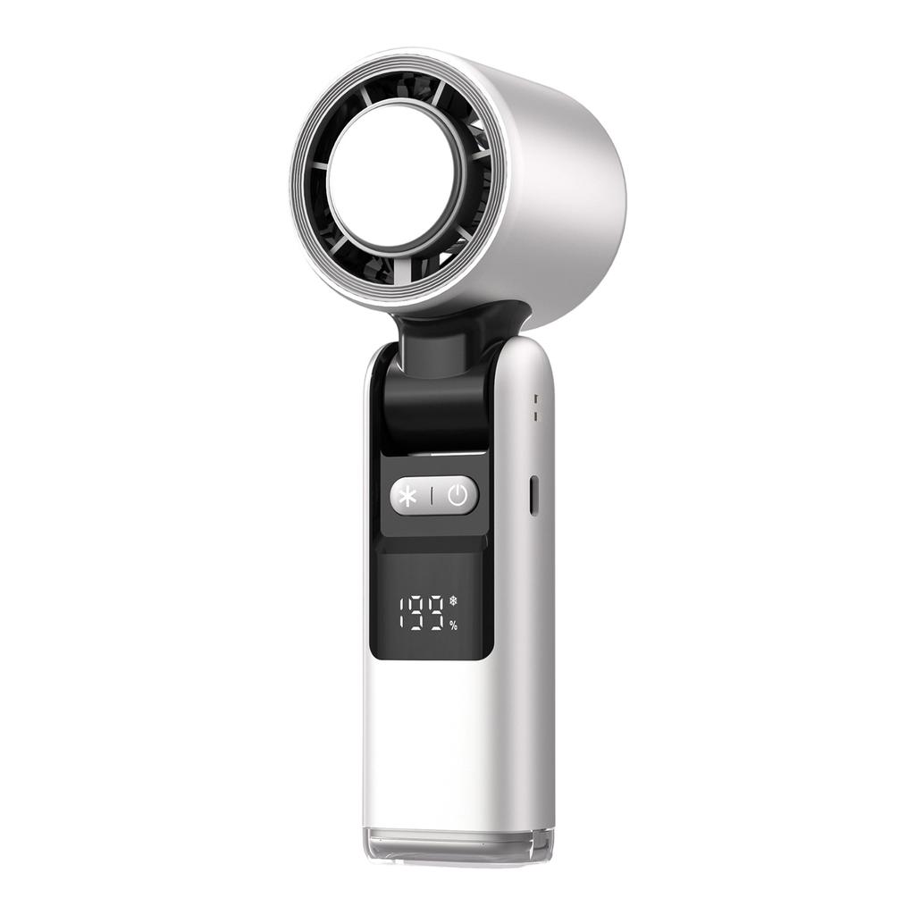 Handheld Fan 199 Settings: High Portable Fan with Brushless Motor, Foldable for Travel and Outdoor Use