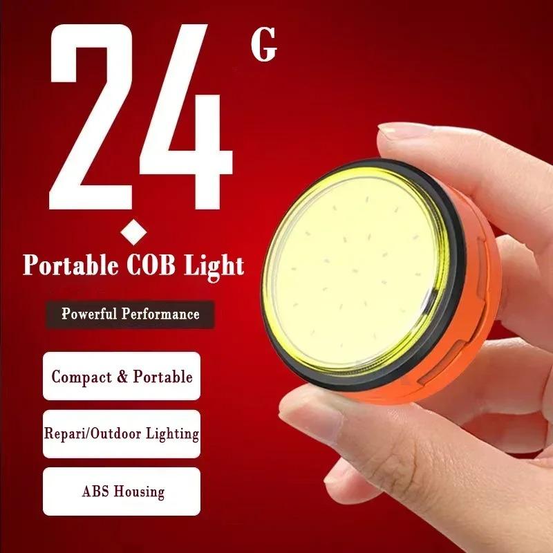 3 In 1 Magnetic USB Rechargeable Camping Light Power Bank Portable Lantern Flashlight for Outdoor Emergency Tent Garden Night