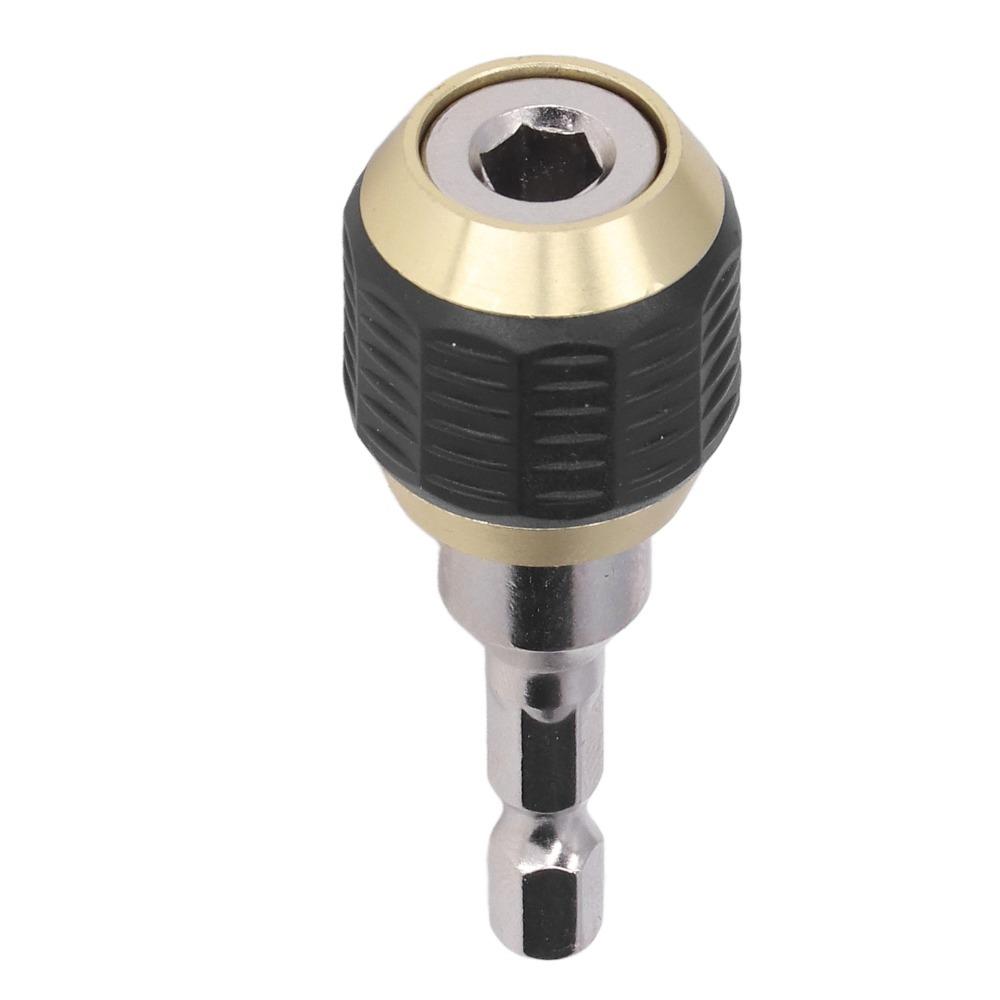 1/4 Inch Hex Shank Quick Release Impact Driver Hex Shank Drill Bit Holder Power Drill Use