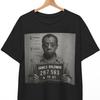 James Baldwin Mugshot T-Shirt: Retro Literary Icon, Civil Rights Tee