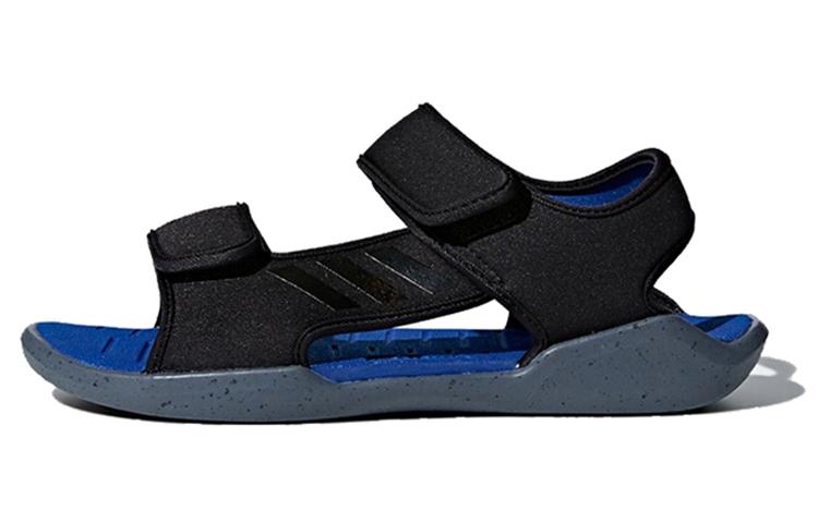 

Adidas Children s Sandals Black Blue Kids DB1782 28