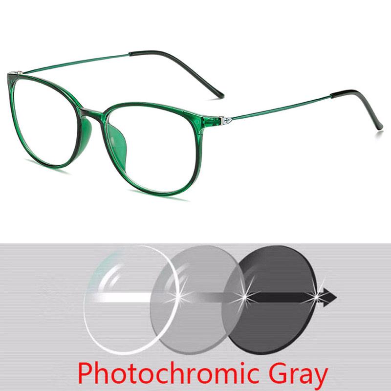 Katzenaugen Photochrome Lesebrille Herren Metall Weitsichtbrille Damen Altersweitsichtbrille +1,0 +1,5 +2,0 +2,5 +3,0 Bis +6,0