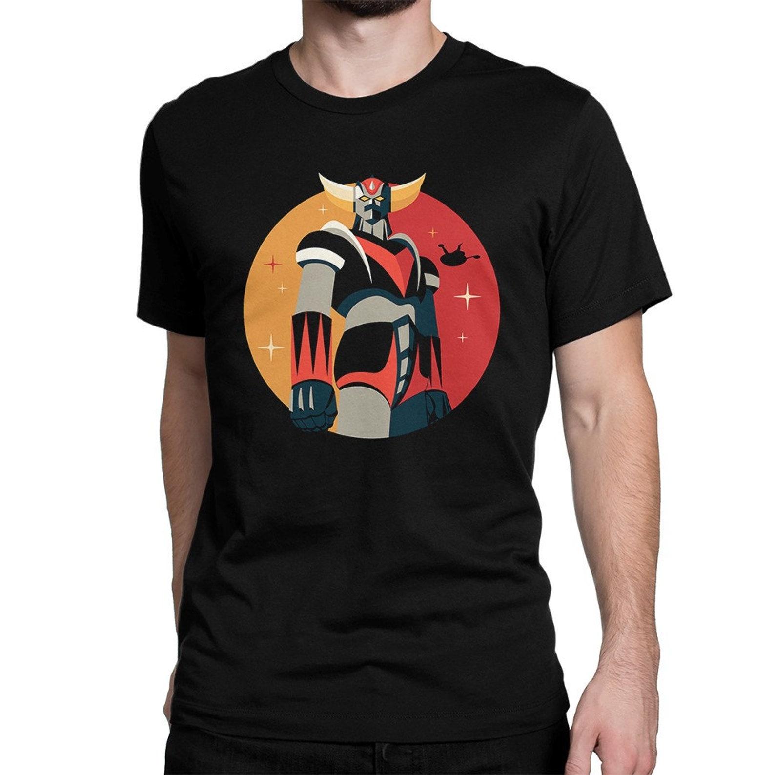 UFO Robot Grendizer T-Shirt, Men s and Women s Sizes (drsh-253) S
