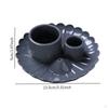3 in 1 Incense and Candle Holder for Reading Office Meditation Room Living Hotel