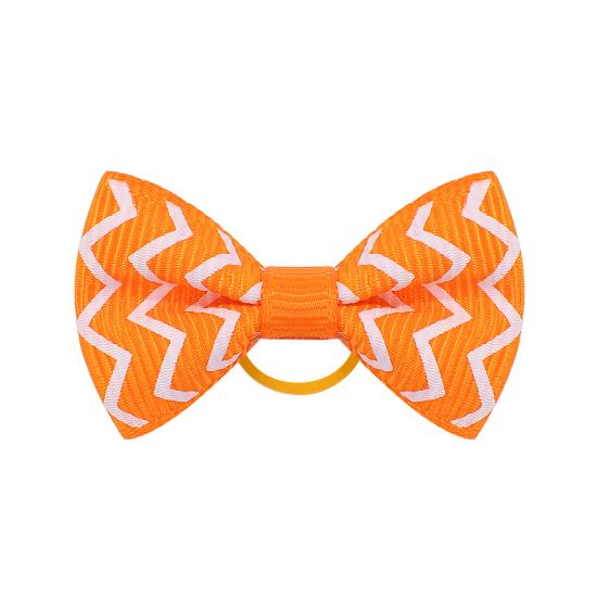 Pet Small Hair Bows with Rubber Bands Handmade Hair Bowknot Pet Accessories for Dog Puppy And Cat Grooming Supplies