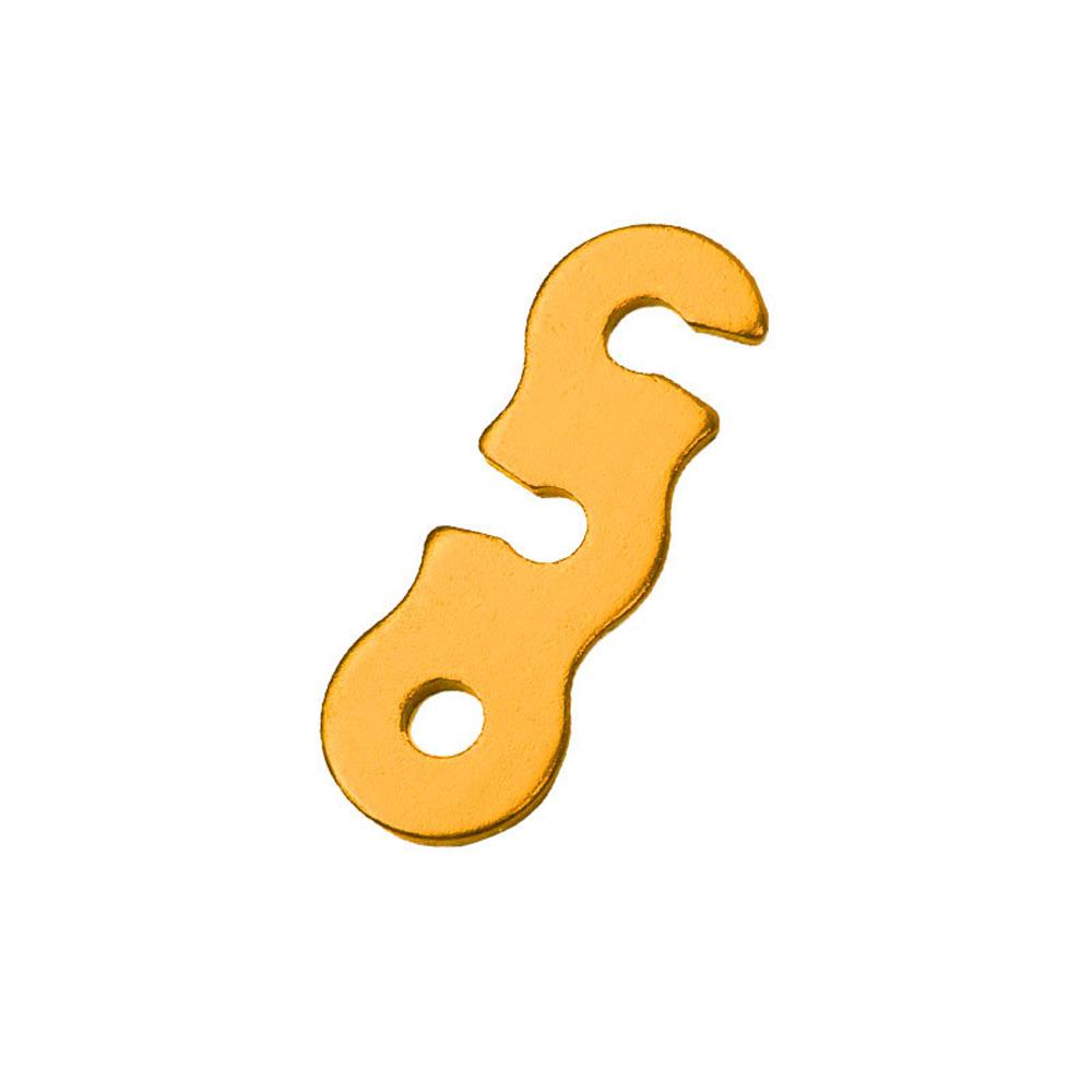 Outdoor Tent Wind Rope Buckle Tent Pull Ropes Buckles Aluminum Alloy ThreeEye Open Rope Buckles