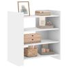 VidaXL Buffet White 73.5x35x75 Cm Engineered Wood, Cabinet, Sideboard, Storage Cabinet, Cupboard, 848388