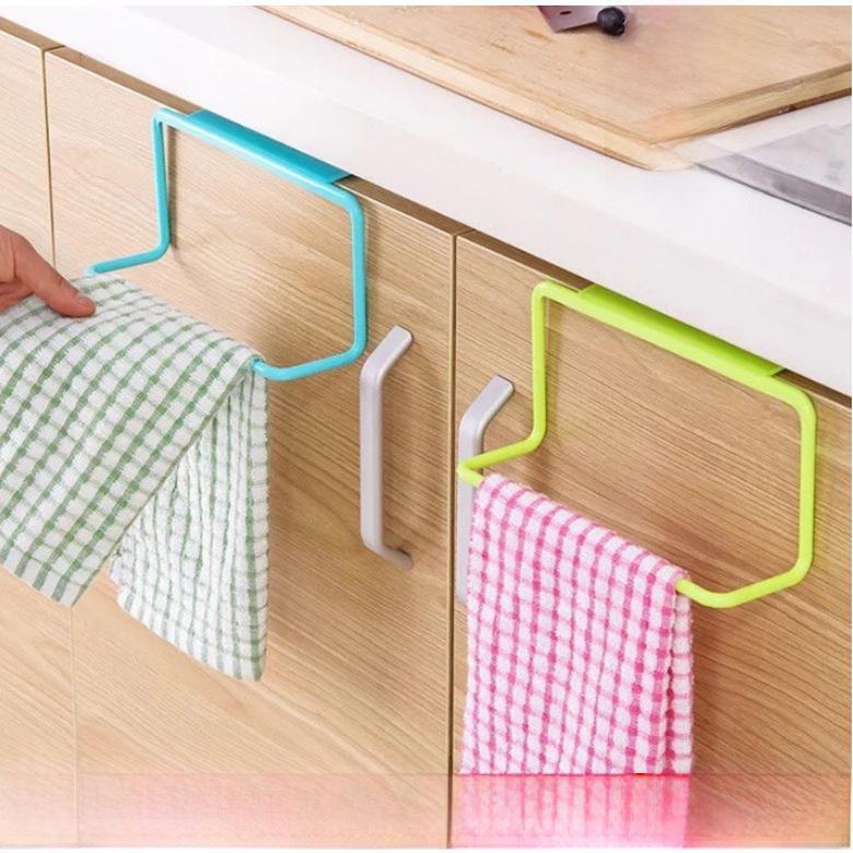 

Вешалка для полотенец без перфорации для кухонных шкафов белый