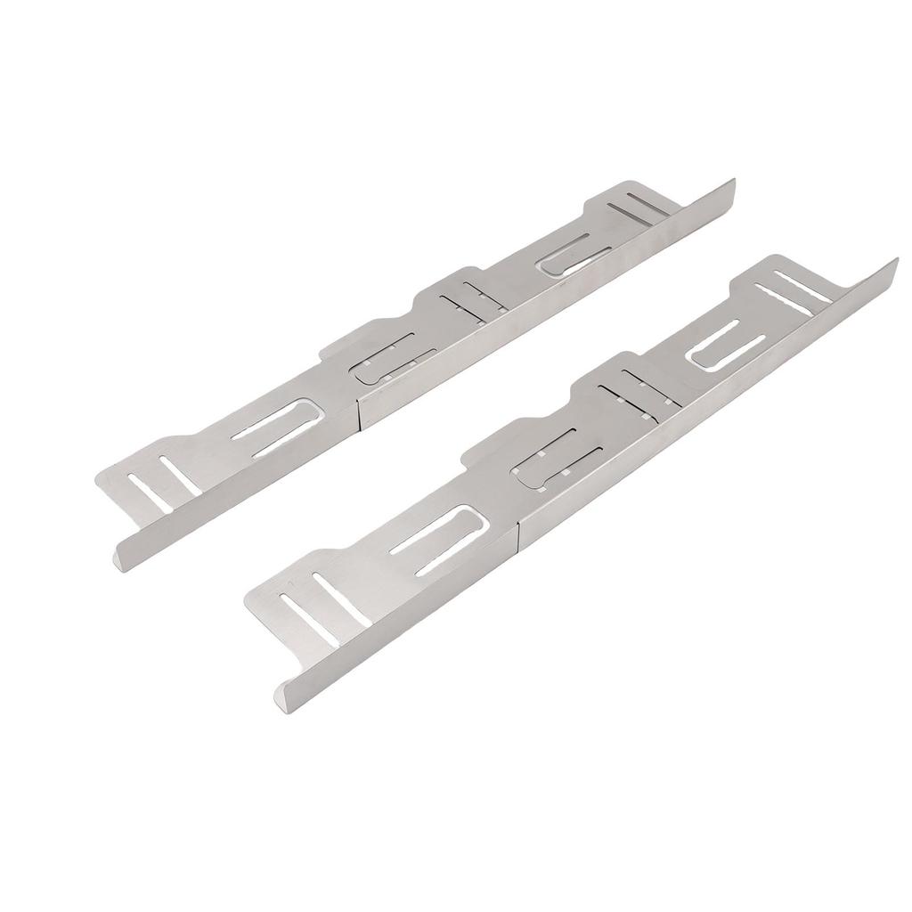 Stove Counter Gap Cover 35 70cm Adjustable Stainless Steel Minimalist Design Stove Gap Filler for Kitchen Silver