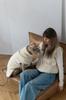 Woolen Dog Vest - Dark Gray 2