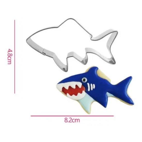 1pcs Cookware Patisserie Ocean Fish Dolphin Crab Cookie Cutter Metal Biscuit Mould Fondant Cake Decor Tools Pastry Dinning Bar