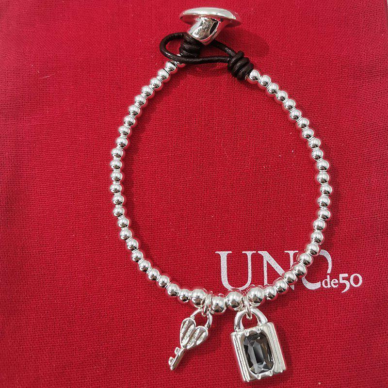 Men s Handmade Woven Obsidian Beaded Bracelet 19cm