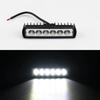 18w 6 LED-arbeidslys for bil Høyt lysende spotlight Universal Offroad Bil Lastebil Kjøring Tåke Frontlykter DRL Kjørelampe 12V