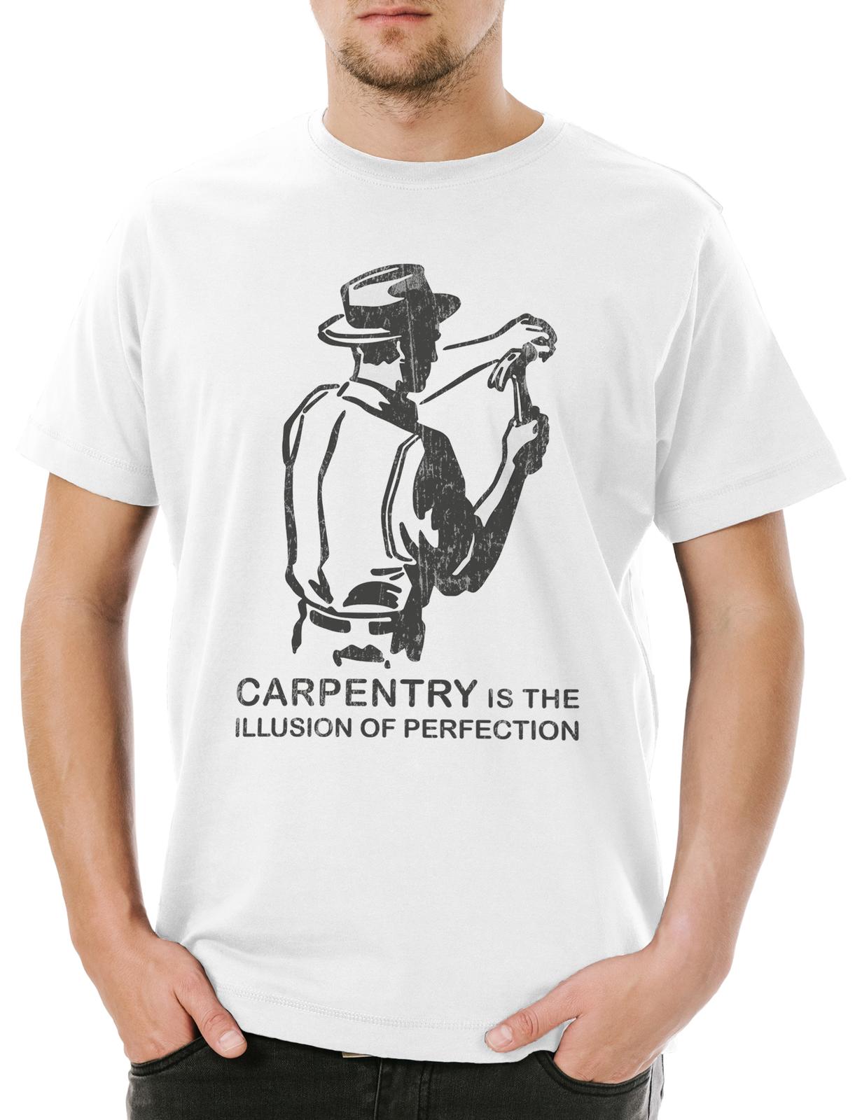 Carpentry Is Mens T Shirt Mens Womens Tees Top Carpenters Master Craft Carpentry Carpenter M