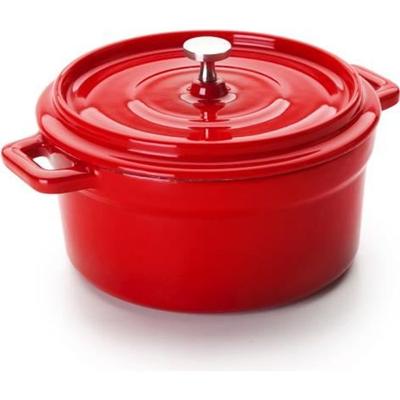 Cocotte - IBILI - Mini-Cocotte rund - 13 x 8 cm - Gusseisen - Induktionsgeeignet