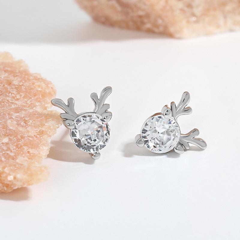 Yilu Has Your Simple And Compact Antler Earrings And Earrings And The Korean Version Has Your Elk Earrings All The Way X
