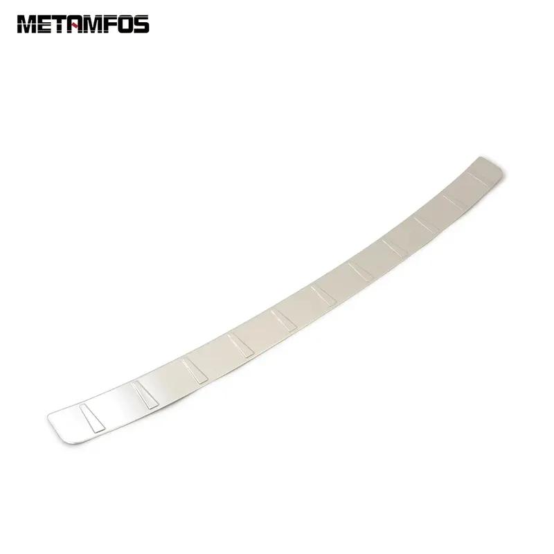 For Volvo XC60 XC 60 2017- 2024 Exterior Rear Trunk Bumper Foot Plate Tailgate Door Sill Scuff Guard Plate Accessories