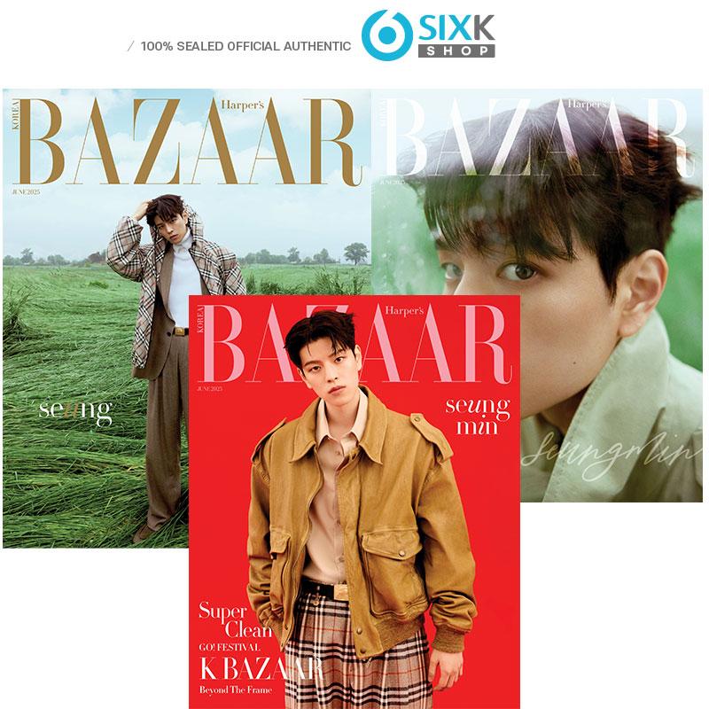 

[Попереднє замовлення] Журнал BAZAAR - Stray kids Синмін (ЧЕРВНЕВИЙ ВИПУСК 2025) B TYPE