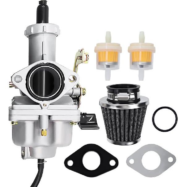 PZ27 Carburetor Replacement for TaoTao 200cc 125cc 150cc 250cc 4-stroke ATV Go Kart Dirt Bike Taotao Sunl Buyang Coolsport Lifan Kazuma Zongshen