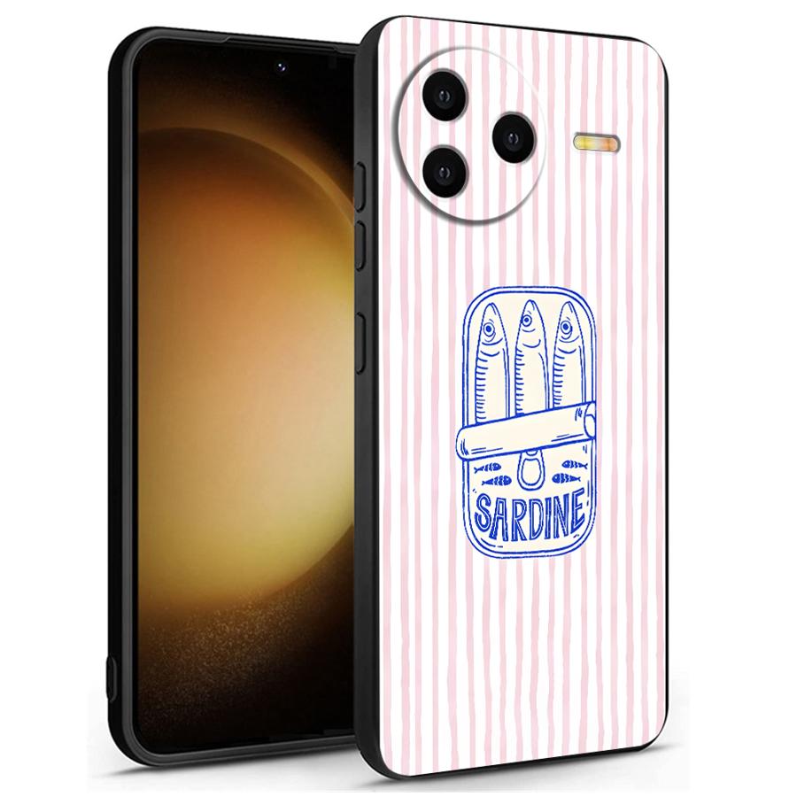 Funda Phone Cover Case for Xiaomi Redmi A1 A2 Plus 13C A4 A5 12C K40 K80 Pro 14C A3 9 10 Cartoon Creative Fish