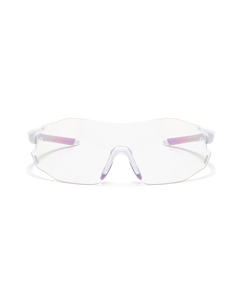 Meleusibaendeu Dm82802 Photochromic Sports Goggles Sunglasses Purple
