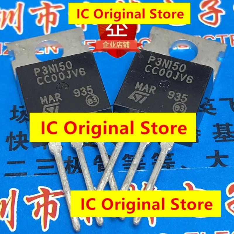 

10pcs STP3N150 New Import Spot TO-220 1500V 3A N Channel Power MOS Tube The Transistor P3N150