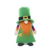 Saint Patrick's Day Gnome Irish Hat Doll Tier Tray Decor Gnomes Ornament for Dormitory Bedroom Tabletop Decorations