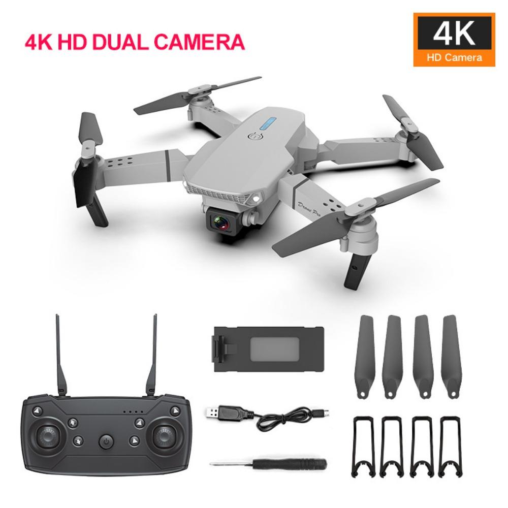 Single/Dual Mini Drohne 4K HD Kamera HD Höhenhaltung Faltbarer Quadcopter Neues RC Flugzeug