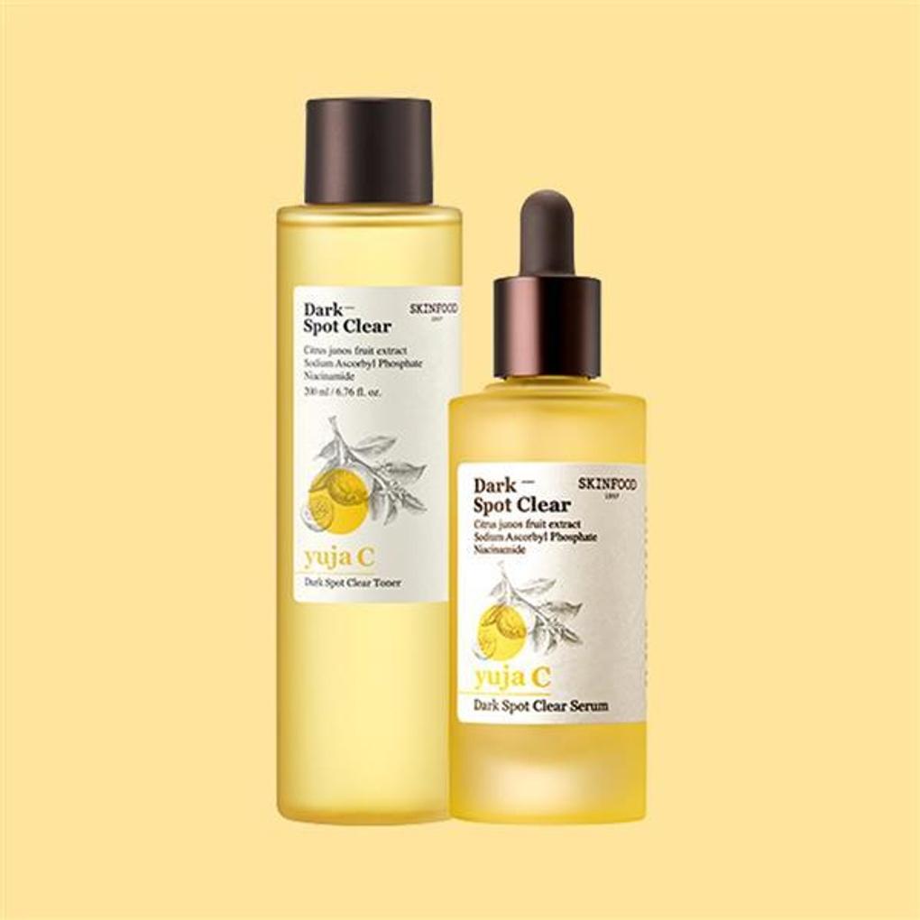 

Skinfood Yuzu Seed Spot Care 2-piece set (toner + serum)