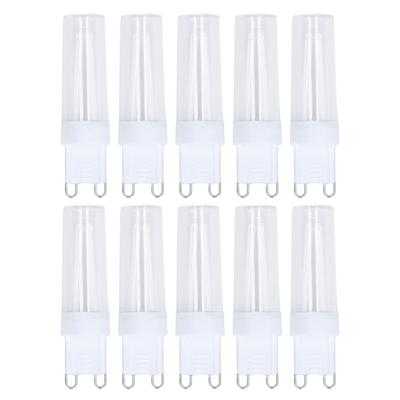 10 ks G9 Malé žárovky Modré Světlo Energeticky Úsporné Náhradní LED Žárovky pro Lustr Stolní Lampa 500lm
