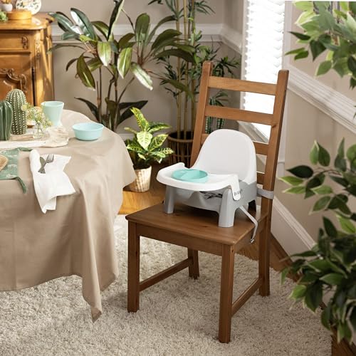 Ingenuity Kids2 Babyhochstuhl mit Gurt, Niedriger Stuhl, Anti-Aufsteh-Funktion und Tisch, Perfekt für die Babyernährung (6 Monate und älter), Perfekt für Babyparty