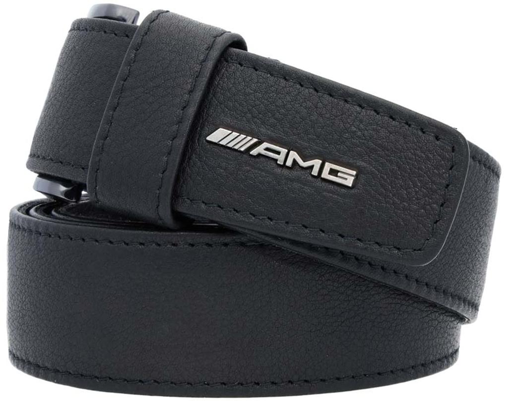 Collection Genuine Leather Black Mercedes-Benz Mercedes-AMG Belt,