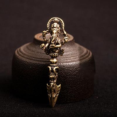 Buddha Figurine Figure Brass Miniature Home Ornament Collectables Bronze Car