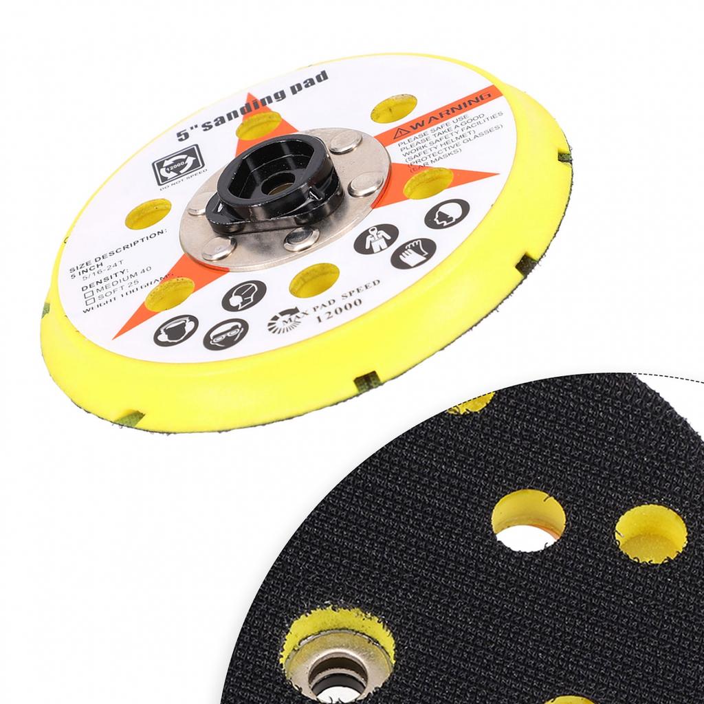 Dual Function Sanding Pad Plastic With Heat Emission Hole