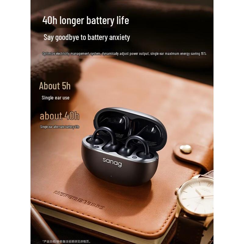 SANAG Z50 Ultra Clip-on Open-Ear Bluetooth Sports Earbuds