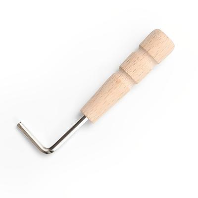 4 mm Holz-Gitarrenhals-Sechskantschlüssel für Akustikgitarre, Bass, E-Gitarre