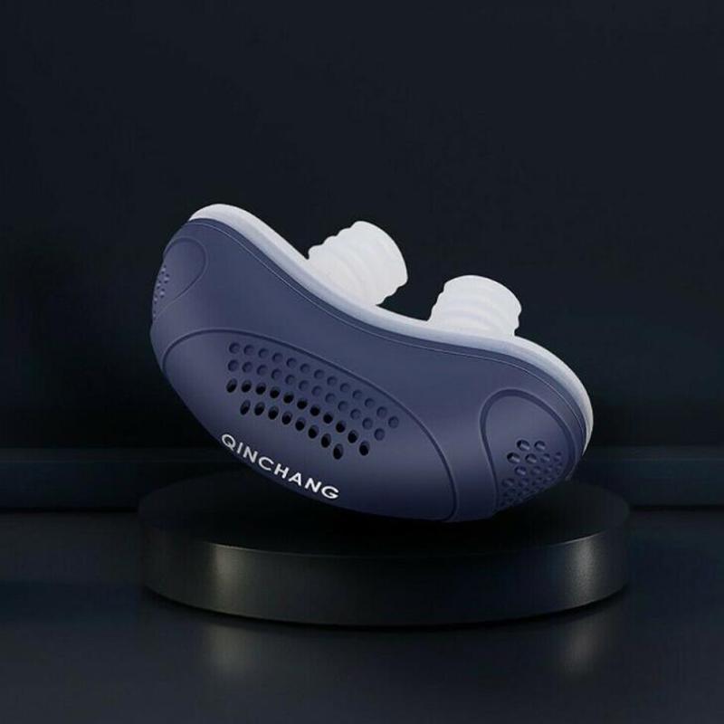 Electric Anti Snore Nose Stopper Breathing Apparatus Aid Relieve Snoring Device