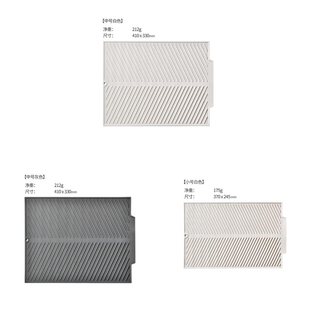Silicone Kitchen Countertop Drip Pad With Nonslip Surface For Home Dining And Cooking