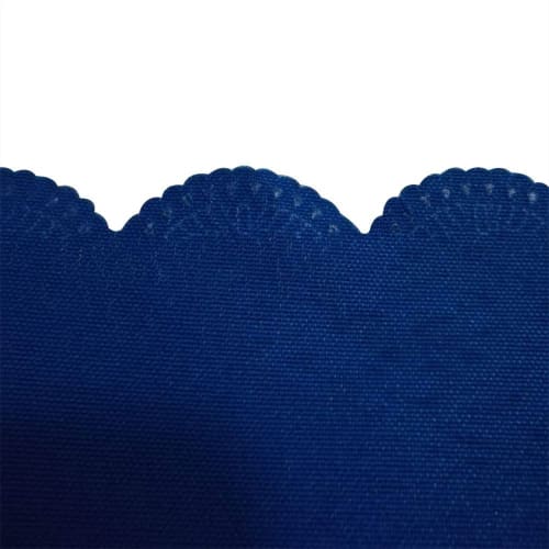 HappyHome Tablecloth, Plain, 135x180cm, Simple Design, Rectangular, Washable Polyester (Blue)