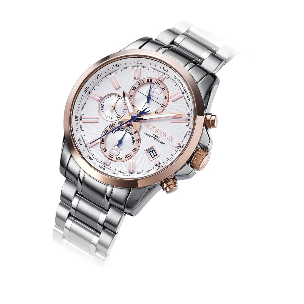 Seukolpion Atum Chronograph Metal Watch Sp3311M-Wrg