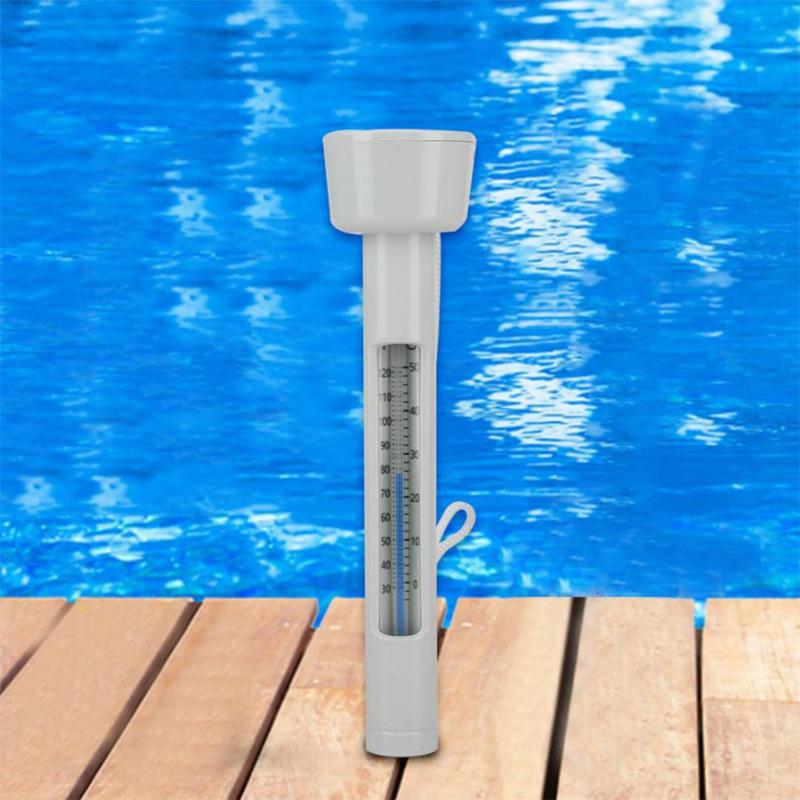 1 Stück Schwimmbadthermometer, Schwimmthermometer, Wassertemperaturmesser, Badethermometer