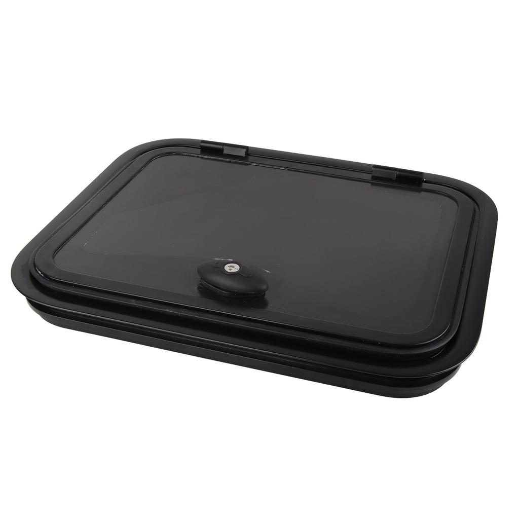 RV Baggage Door H500 W400mm UV Protection Waterproof Rounded Corner Access Storage Door for Camper M