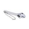 Keychain Wrench Steel Galvanized Adjustable Portable Professional High Hardness Mini Spanner for Industrial Home