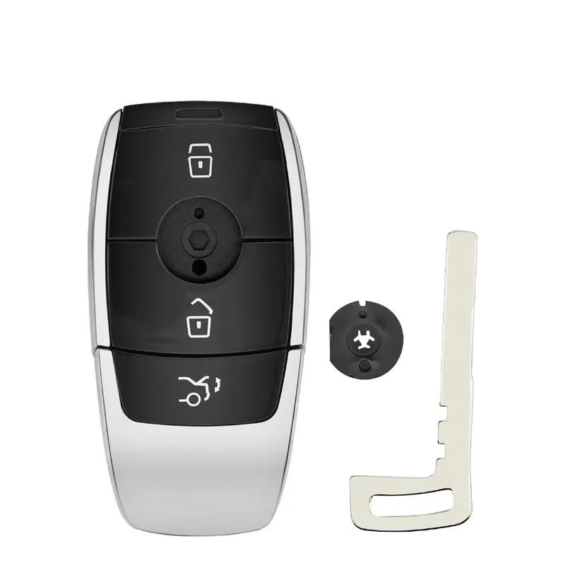 KEYYOU 3 Buttons Remote Car Key Shell Case For Mercedes Benz A C E S G Class GLC CLE CLA GLB GLS W177 W205 W213 W222 X167 AMC