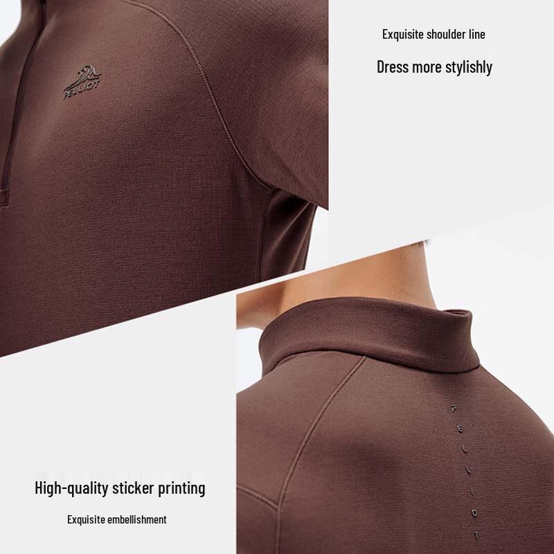 PELLIOT Men's Outdoor Thermal Long Sleeve T-Shirt